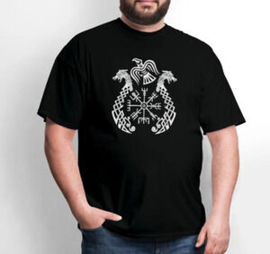 Viking - Viking Valhalla Vegvisir Drakkar Tee